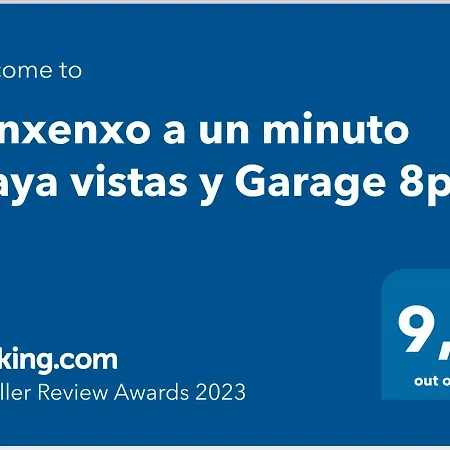 A Un Minuto Playa Vistas Y Garage 8pax Apartamento *